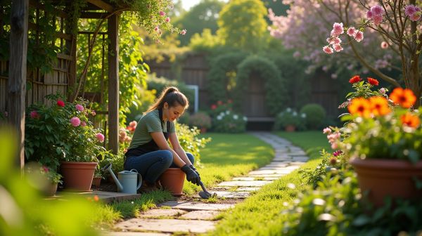 Comment assurer un entretien de jardin efficace et saisonnier