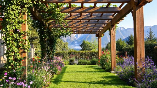 Les meilleures idées de pergolas pour sublimer votre jardin en Savoie